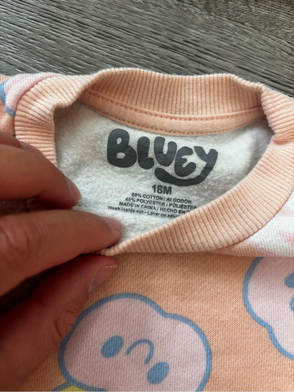 Bluey Matching Set 18 months